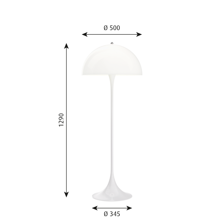 Panthella Floor Pandora standing lamp