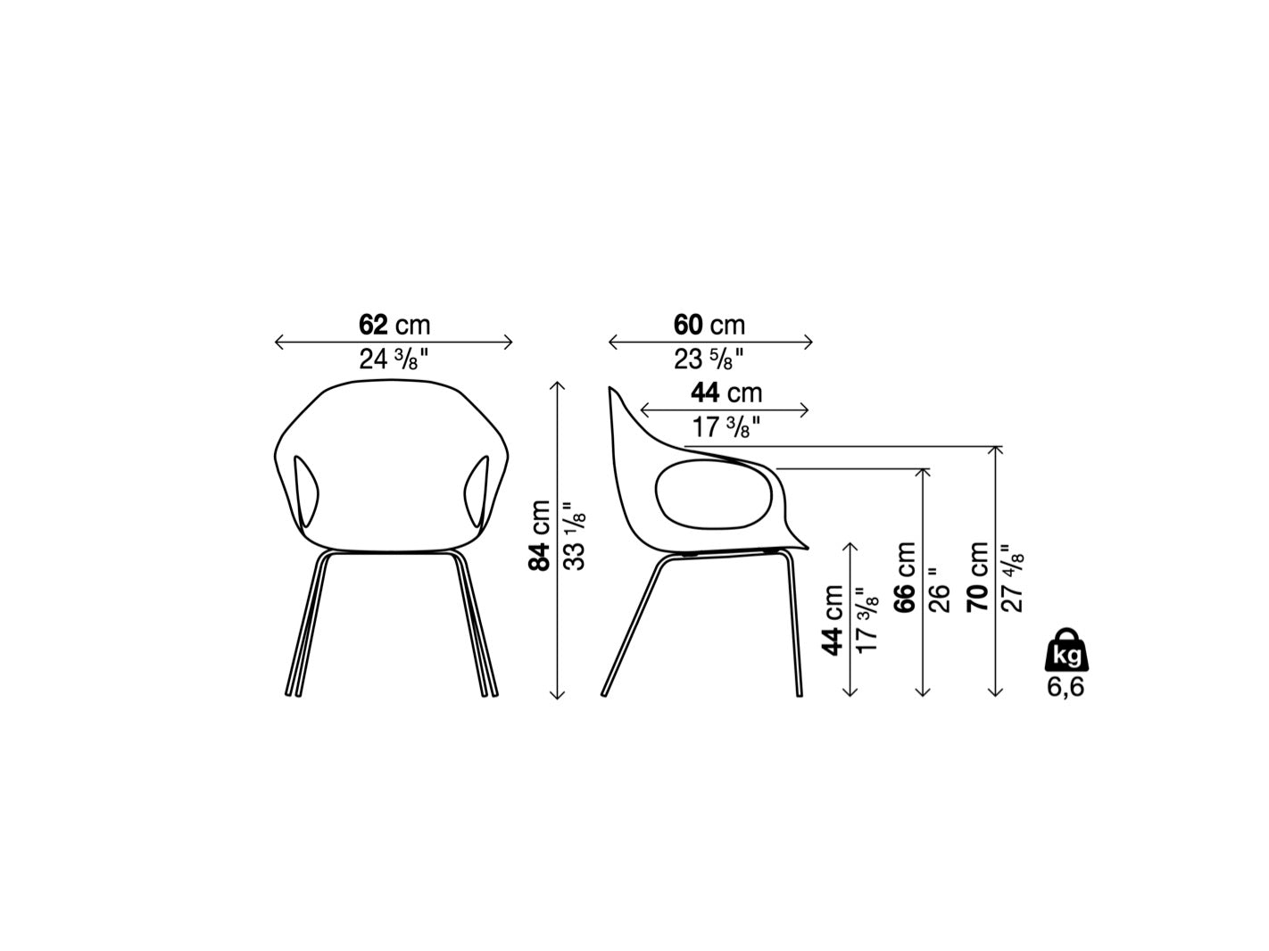 Elephant Armchair 大象四腳扶手椅