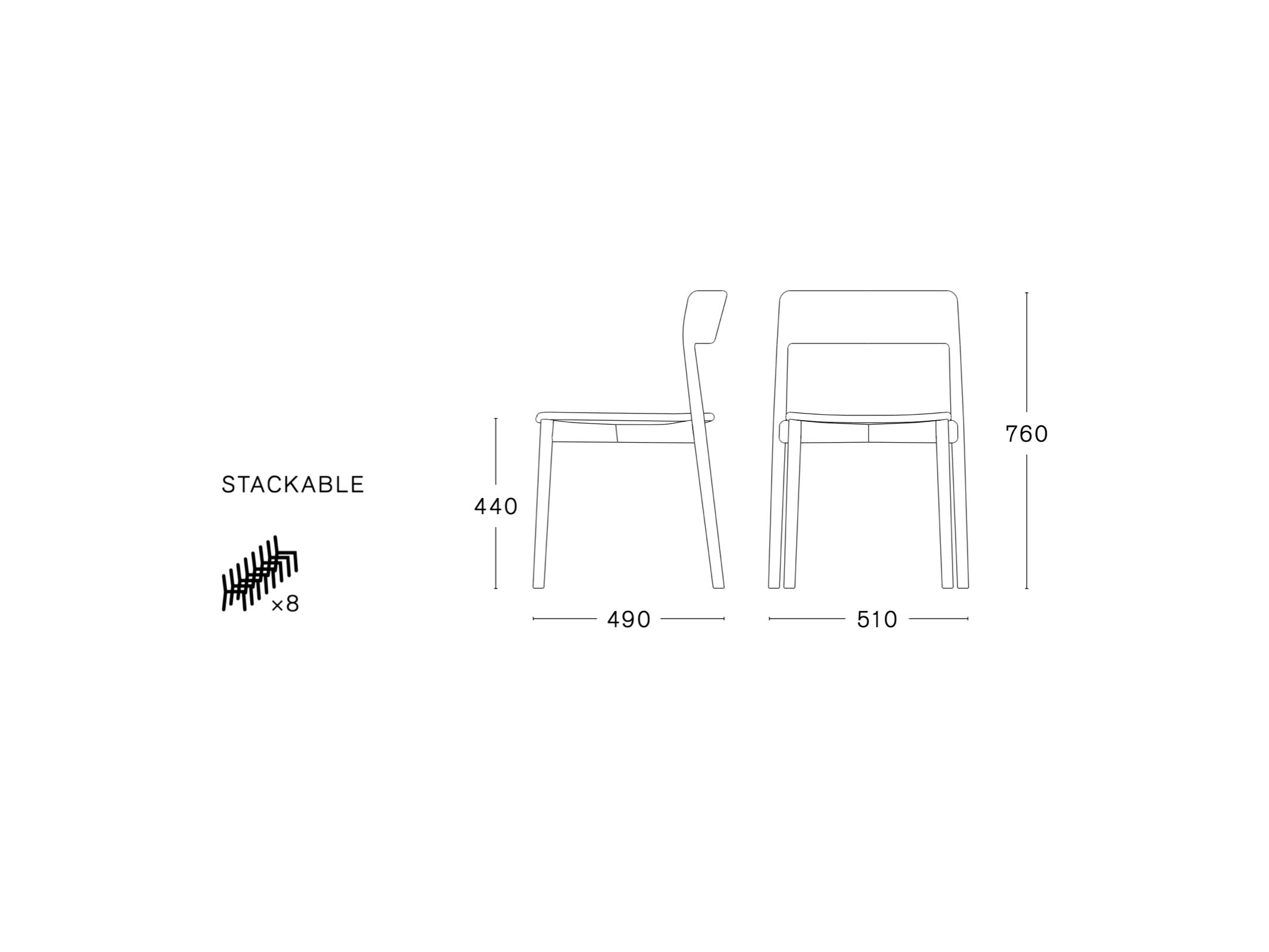 MC24 Seta Chair 單椅