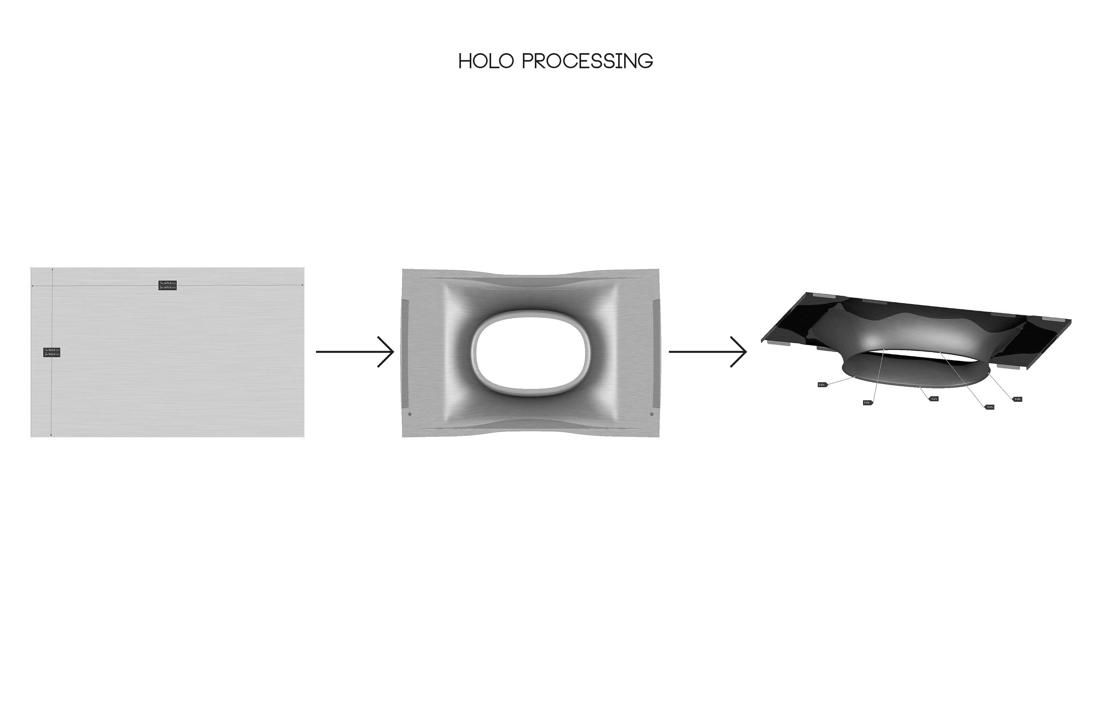 Holo Table 長方形桌板款