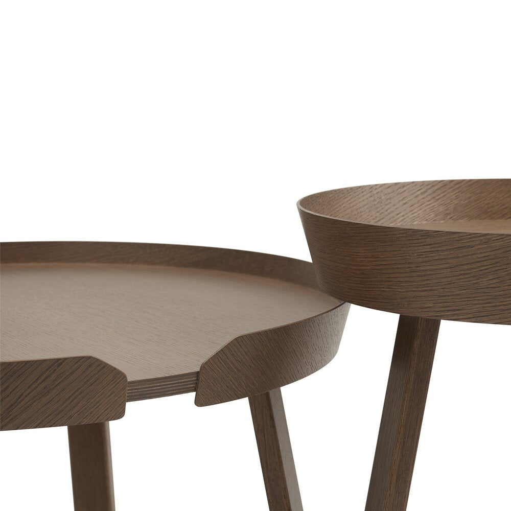 北歐邊桌推薦: Muuto Around Coffee Table 木質包圍茶几 72 cm -5