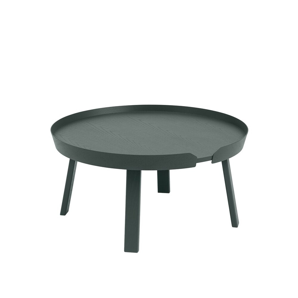 北歐邊桌推薦: Muuto Around Coffee Table 木質包圍茶几 72 cm -3