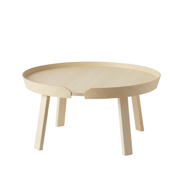 北歐邊桌推薦: Muuto Around Coffee Table 木質包圍茶几 72 cm -7