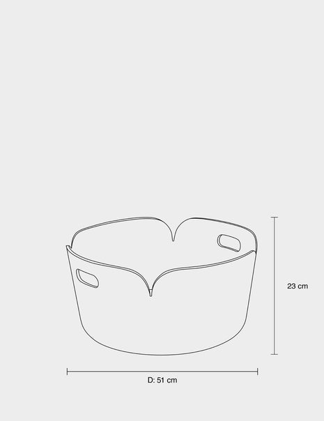 Restore round basket 置．換 (圓型置物籃)