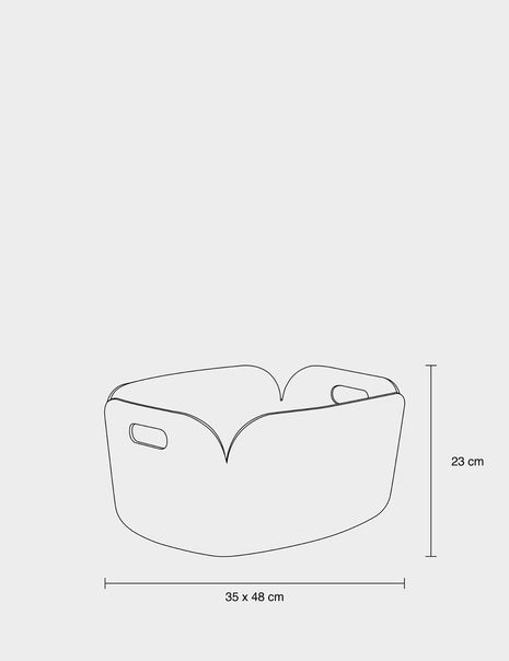 Restore Basket 置．換 (方型置物籃)